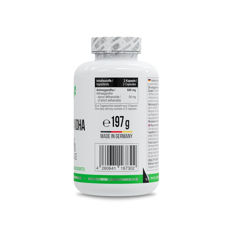 Healthy® Ashwagandha 10% Withanolide 240 Kapseln