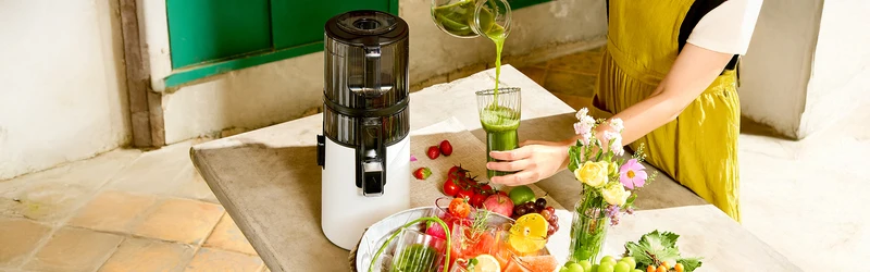 Hurom H70-ST Pure Press Linie Slow Juicer Titangrau