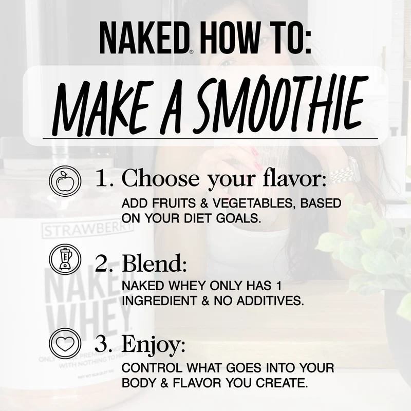 Vanilla Whey Protein Powder | Naked Vanilla Whey - 2280g