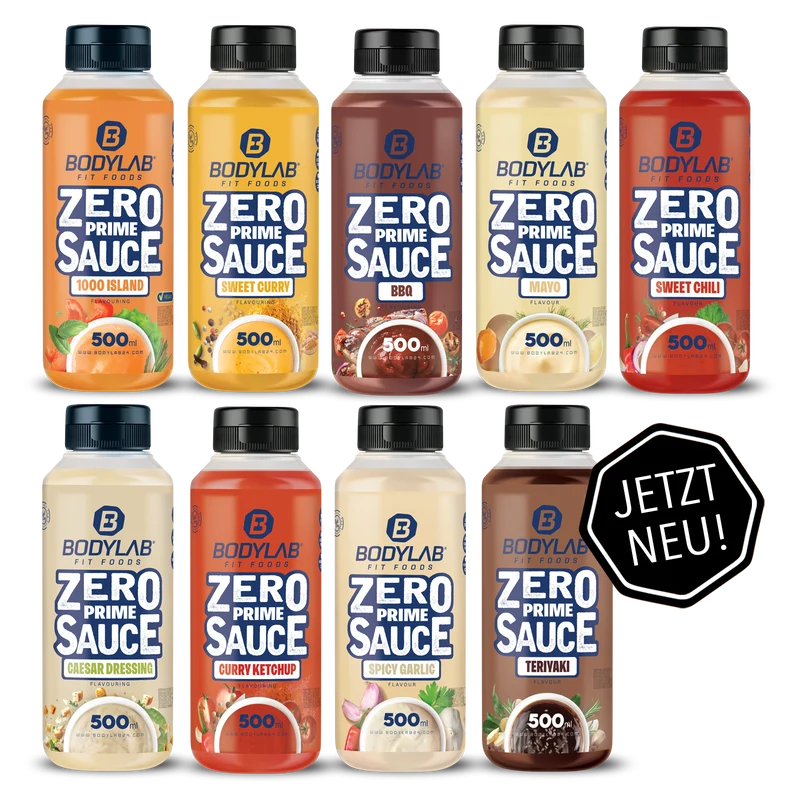 5 x ZERO PRIME Saucen (je 500ml)