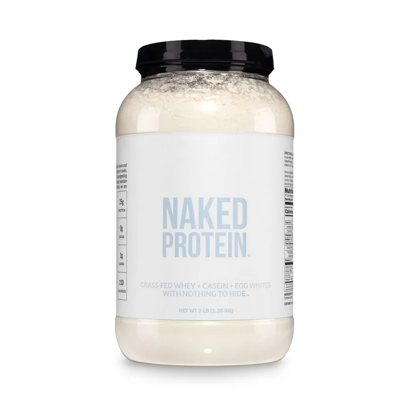 Egg, Whey & Casein Protein Powder Blend Supplement