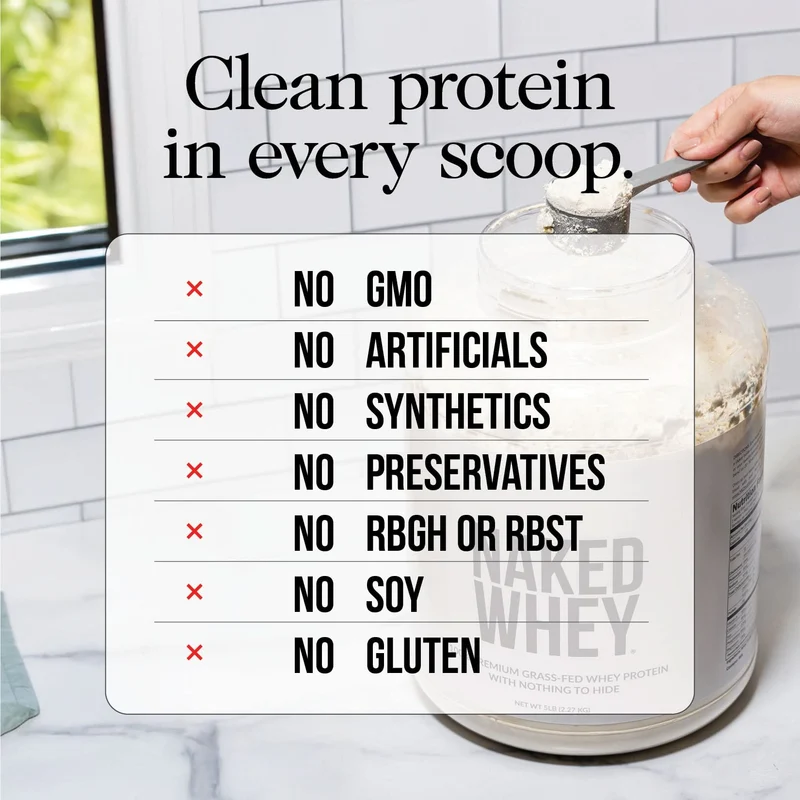 Grass Fed Whey Protein Powder | Naked Whey - 450g