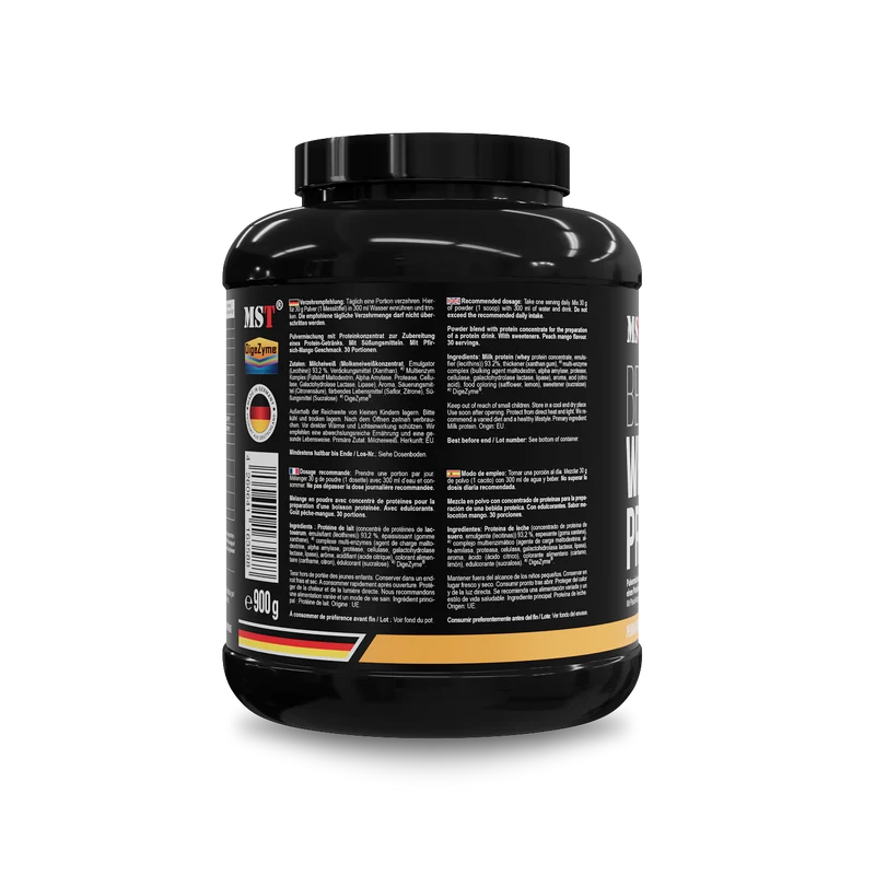 Protein Best Whey + Enzyme 900 g Mango peach