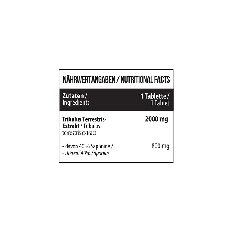 Healthy® Tribulus 2000 mg 120 Tablets