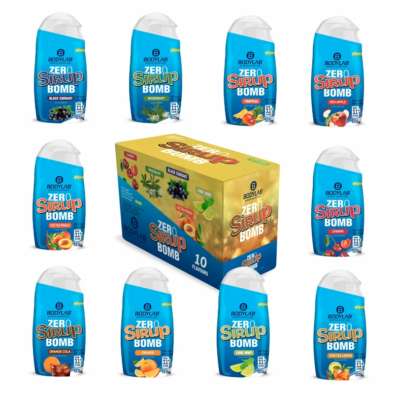 ZERO Sirup BOMB Bestseller Box (10x95ml)