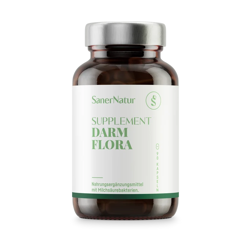 SanerNatur Supplement Darmflora Kapseln vegan 90 Stück