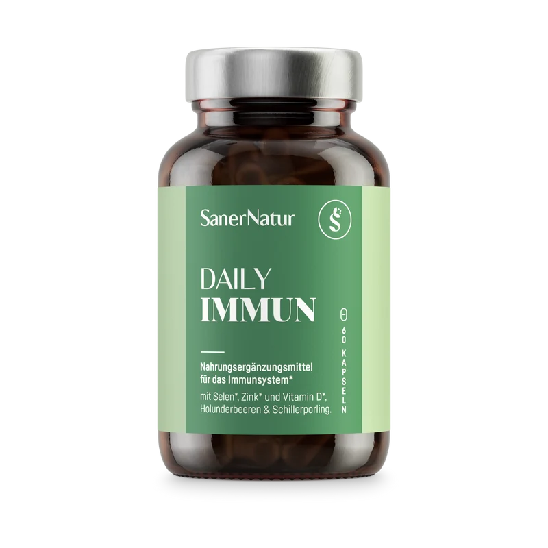 SanerNatur Daily Immun Kapseln vegan 60 Stück