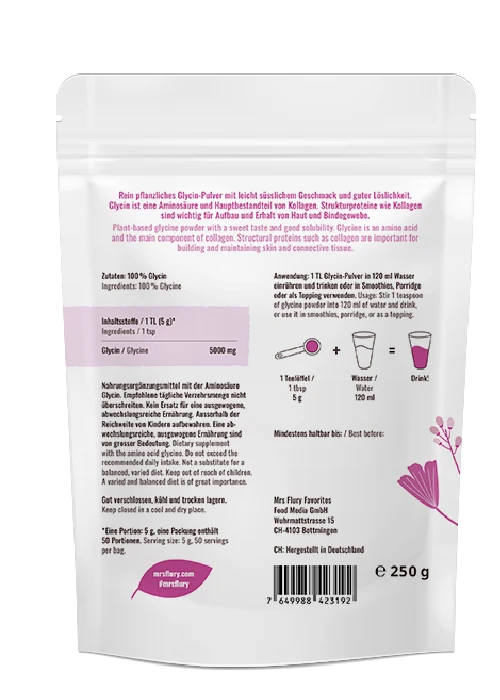 Glycin Pulver 250g