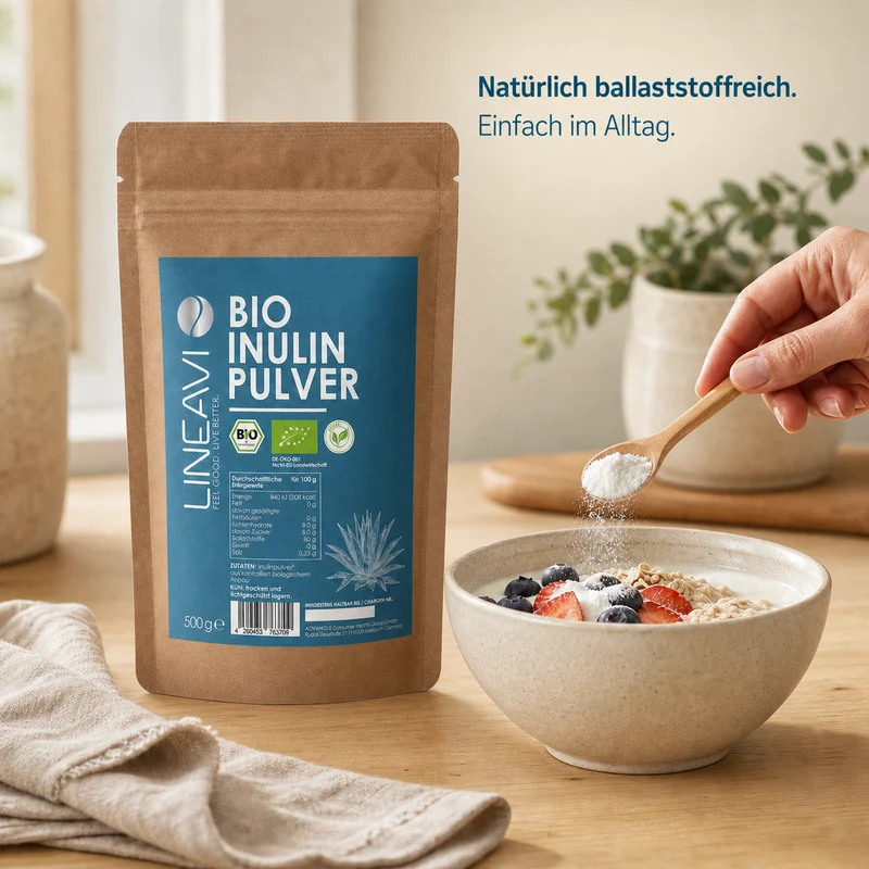 Bio Inulinpulver Agave (500g)