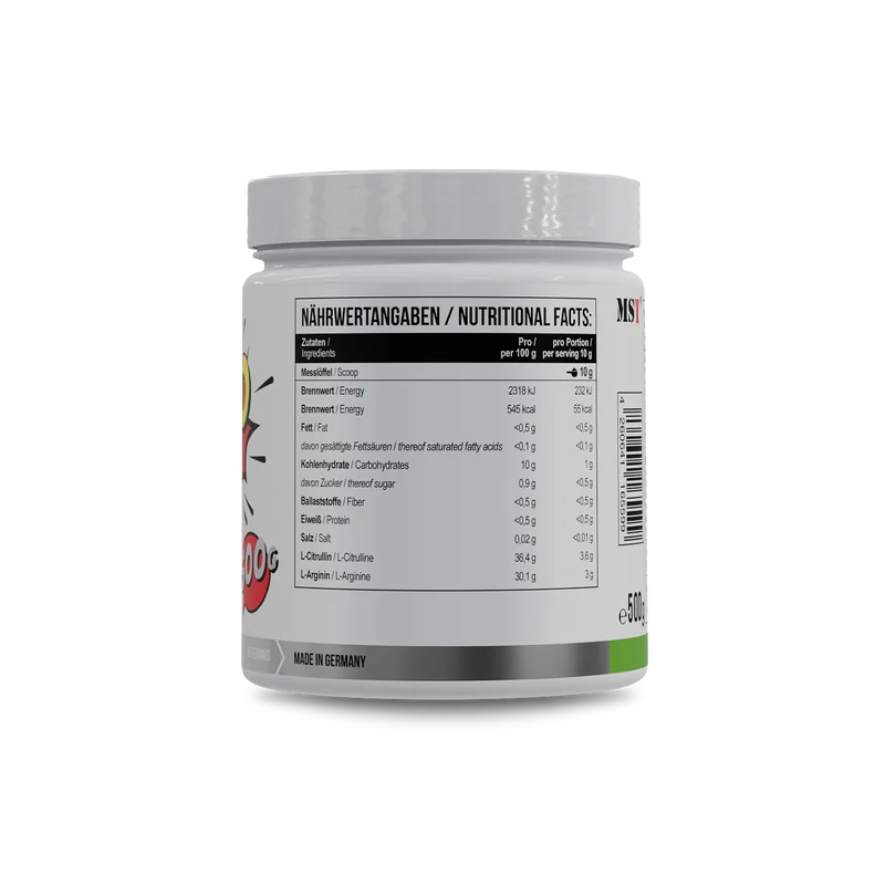 Amino Pump 500 g Green Apple