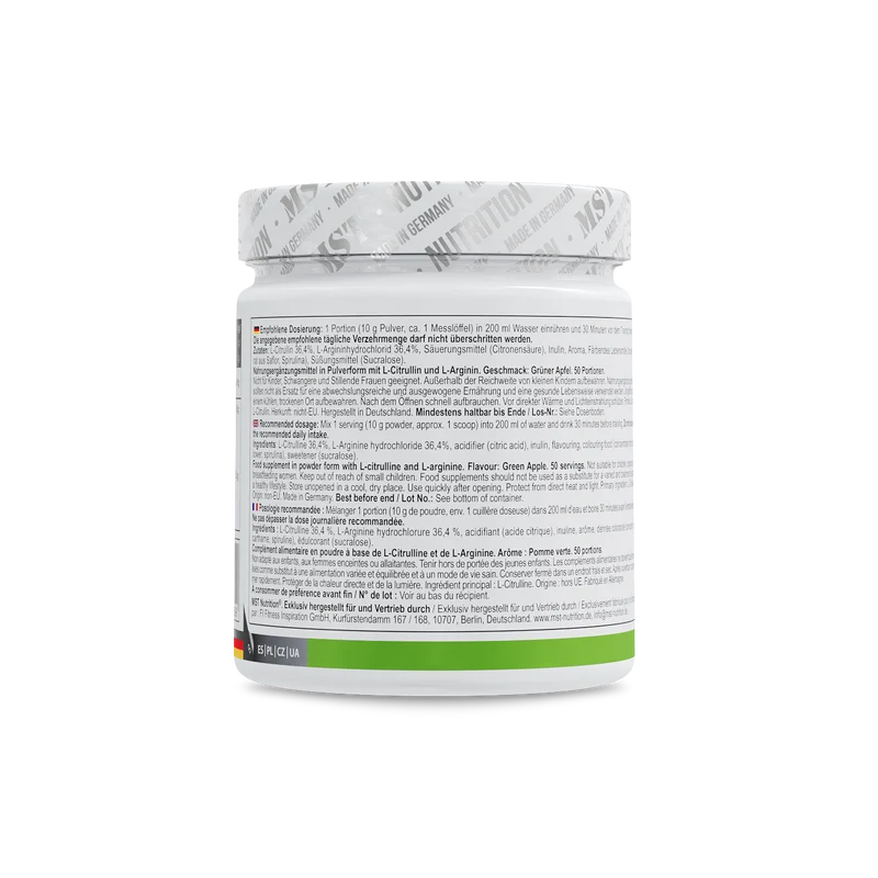Amino Pump 500 g Green Apple