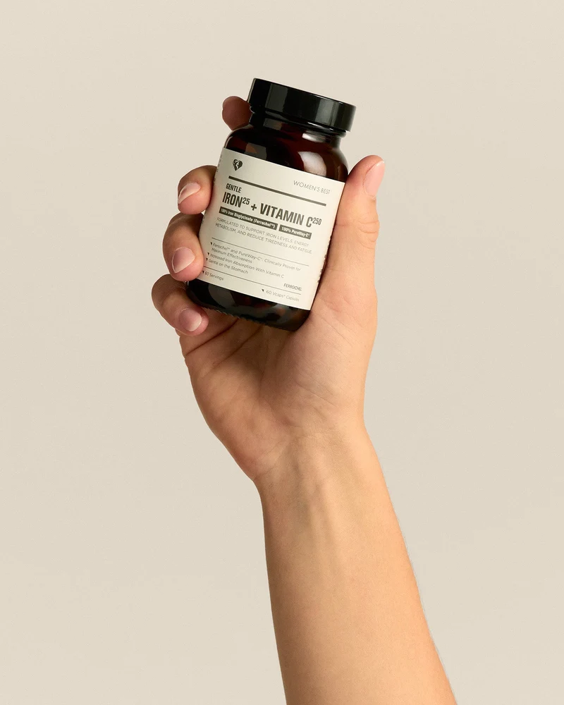 Gentle Eisen + Vitamin C Kapseln (25mg)