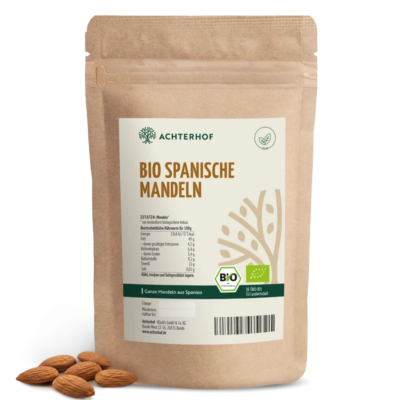 Bio spanische Mandeln (1000g)