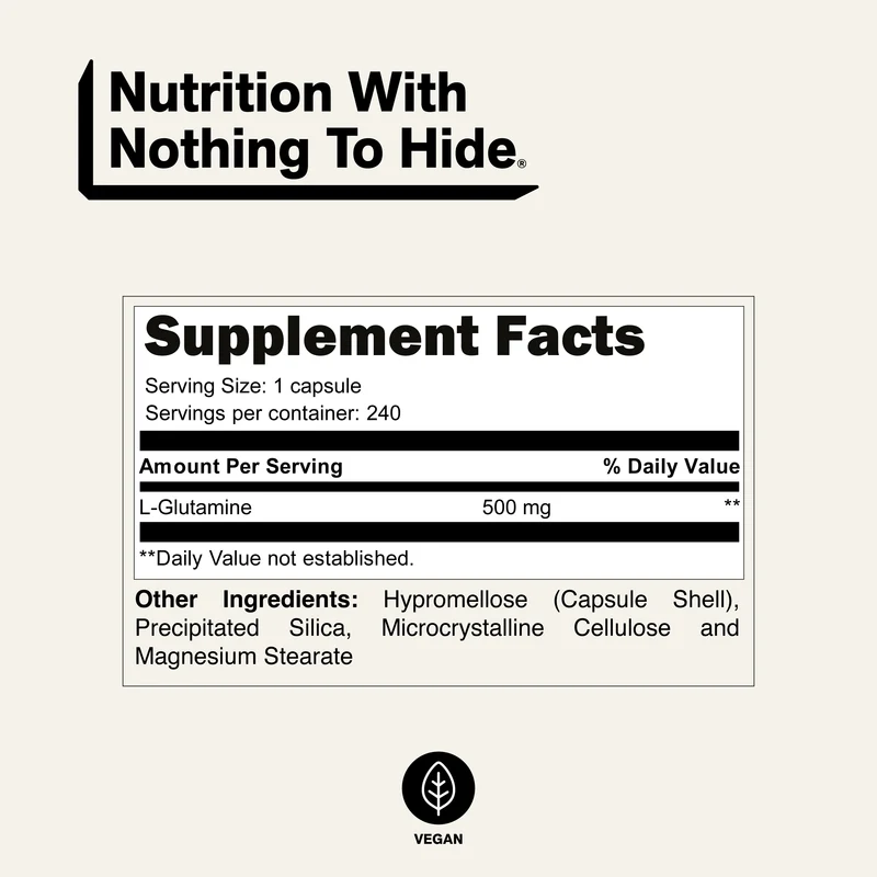 Glutamine | Naked Glutamine