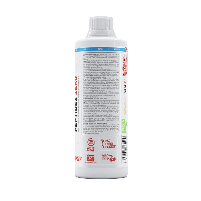 Fish Collagen Peptides Verisol® 1000 ml Cherry