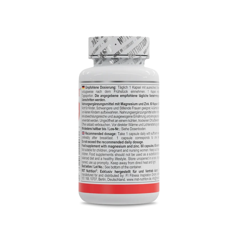 Zinc B6 Magnesium 60 Caps