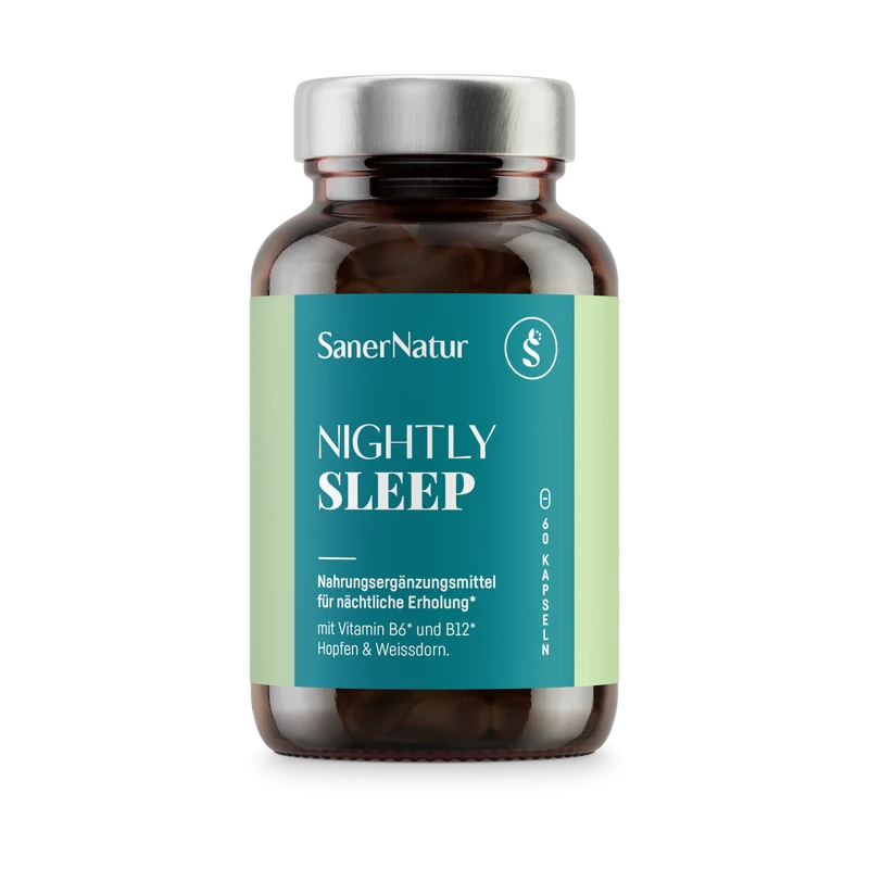 SanerNatur Nightly Sleep Kapseln vegan 60 Stück