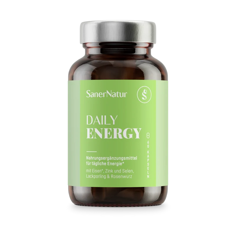 SanerNatur Daily Energy Kapseln vegan 60 Stück