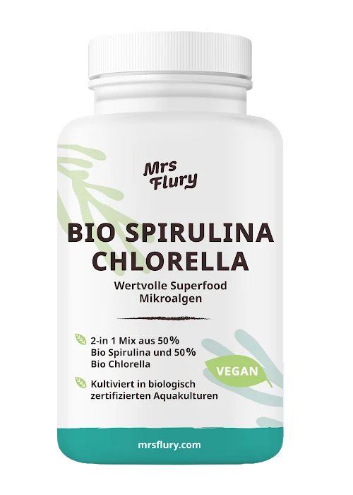 Bio Spirulina & Chlorella Tabletten