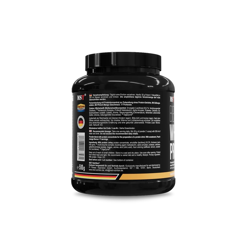 Protein Best Whey + Enzyme 510 g Mango peach