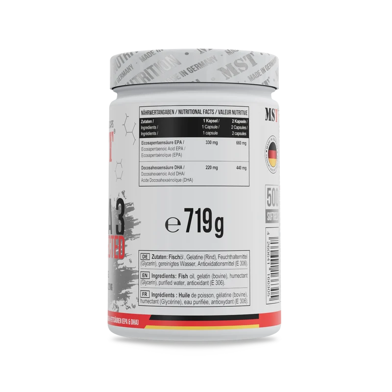 Omega 3 Selected 500 Kapseln