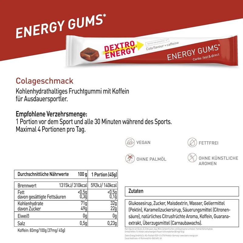 Energy Gums (8x45g)