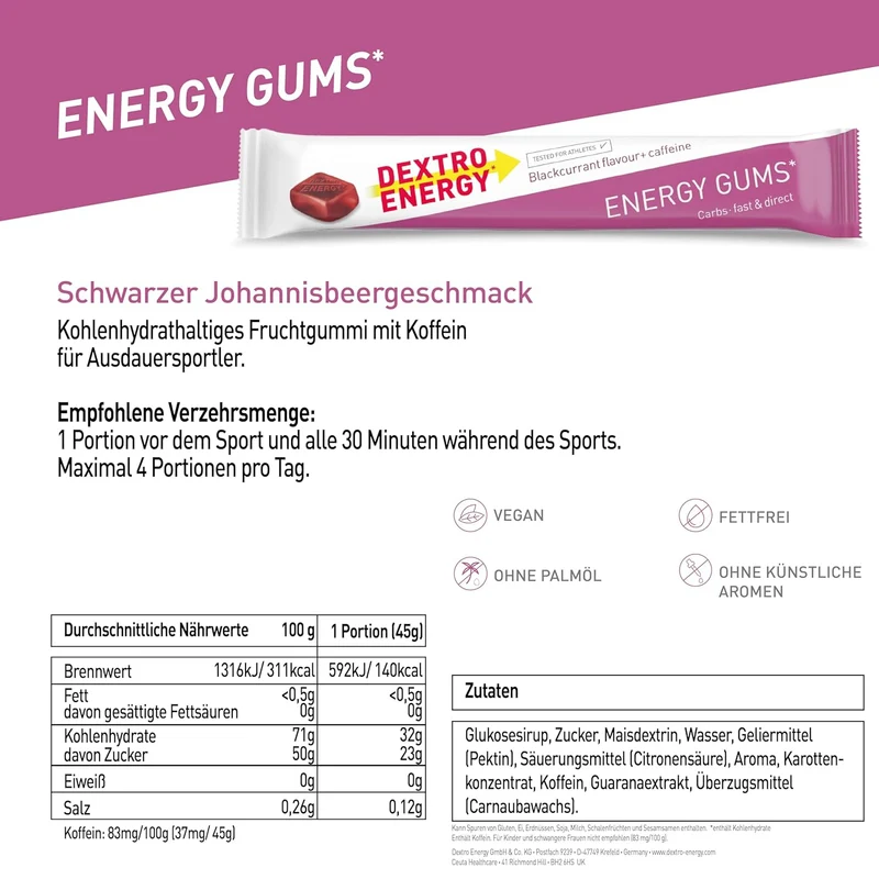 Energy Gums (8x45g)