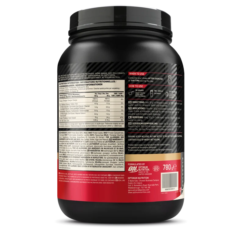 100% Whey Gold Standard (780g)