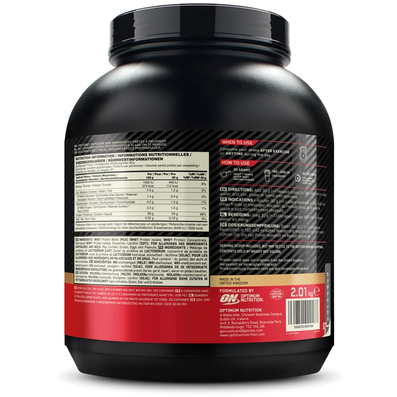 100% Whey Gold Standard (2040g)