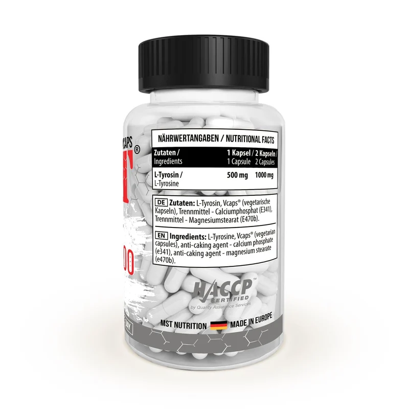 L-Tyrosine 500 90 Caps