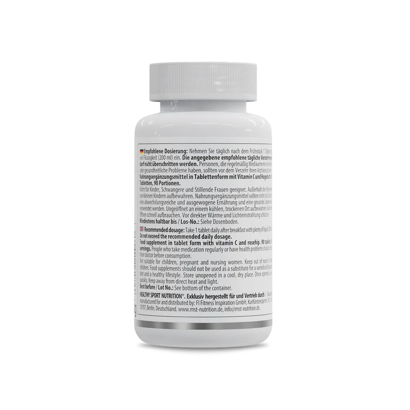 Healthy® Vitamin C 1000 mg + Rosehip 100 Tabs