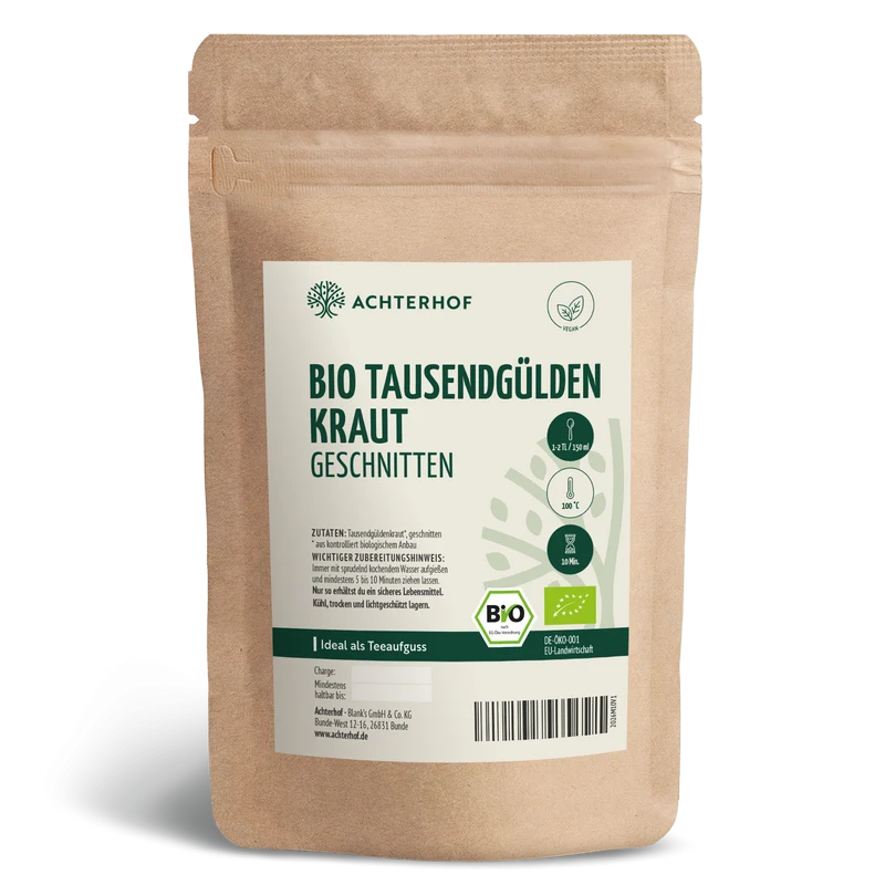 Tausendgüldenkraut geschnitten Bio (500g)