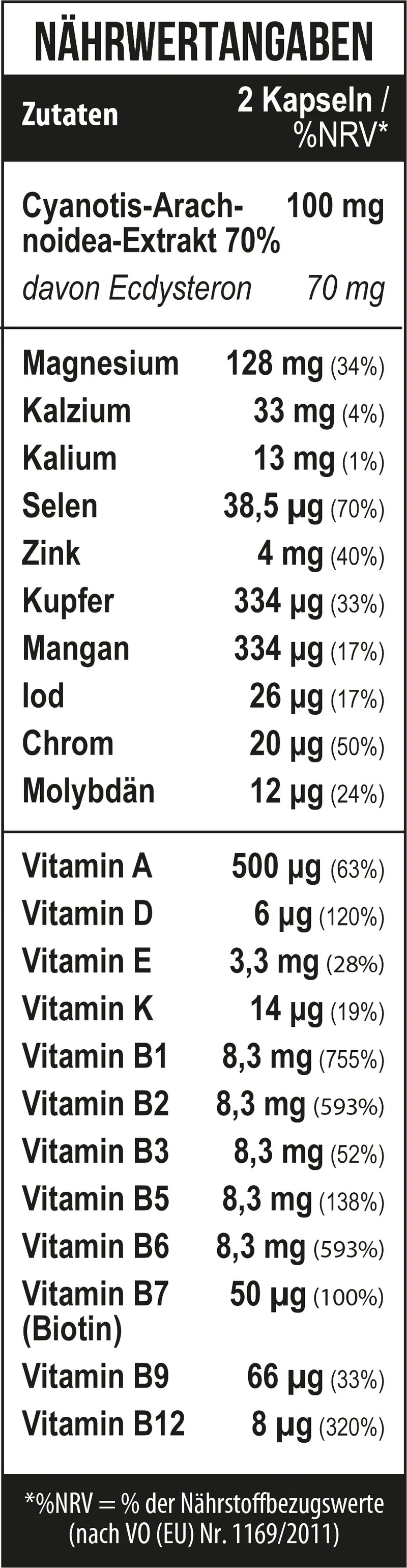 Ecdysterone HPLC 90 caps