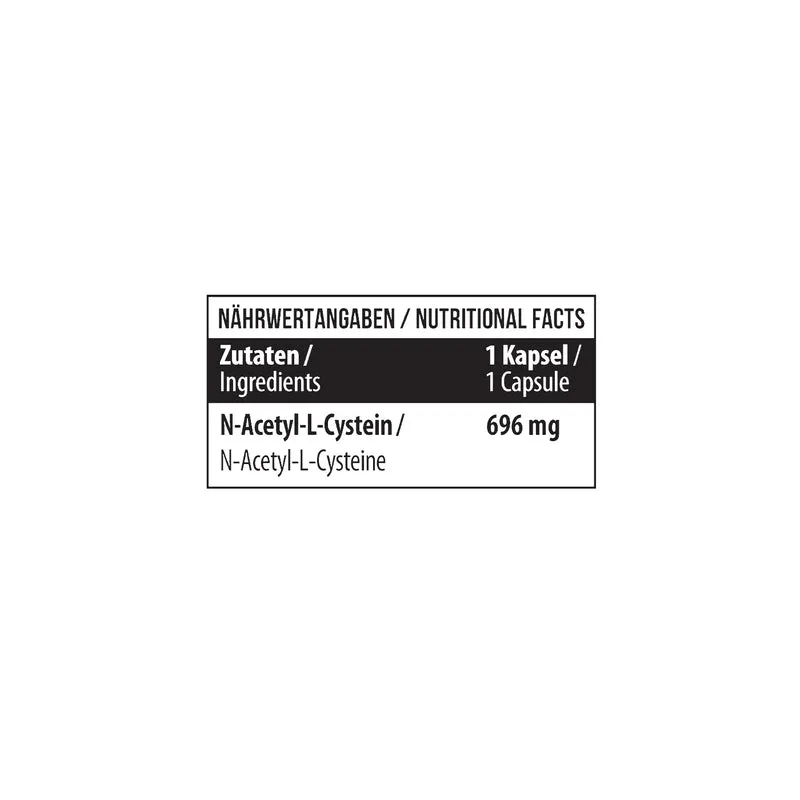 NAC N-Acety-L-Cystein 120 Kapseln