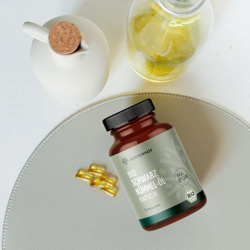 Schwarzkümmel-Öl Kapseln Bio (400 Kapseln)