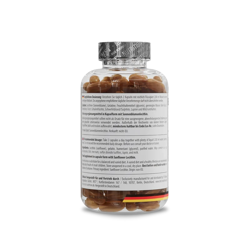 Lecithin Sunflower 180 Kapseln