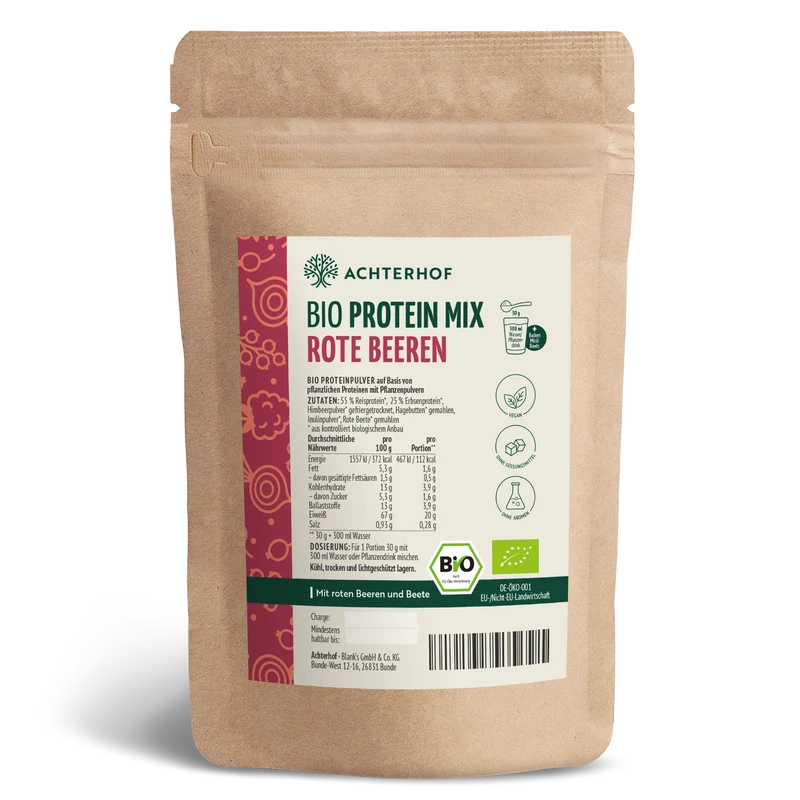 Bio Protein Mix rote Beeren (500g)