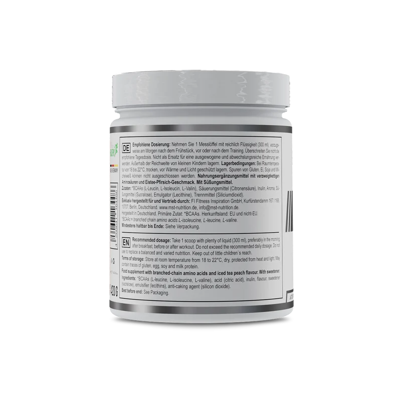 Healthy® BCAA Instant 420 g Peach ice tea
