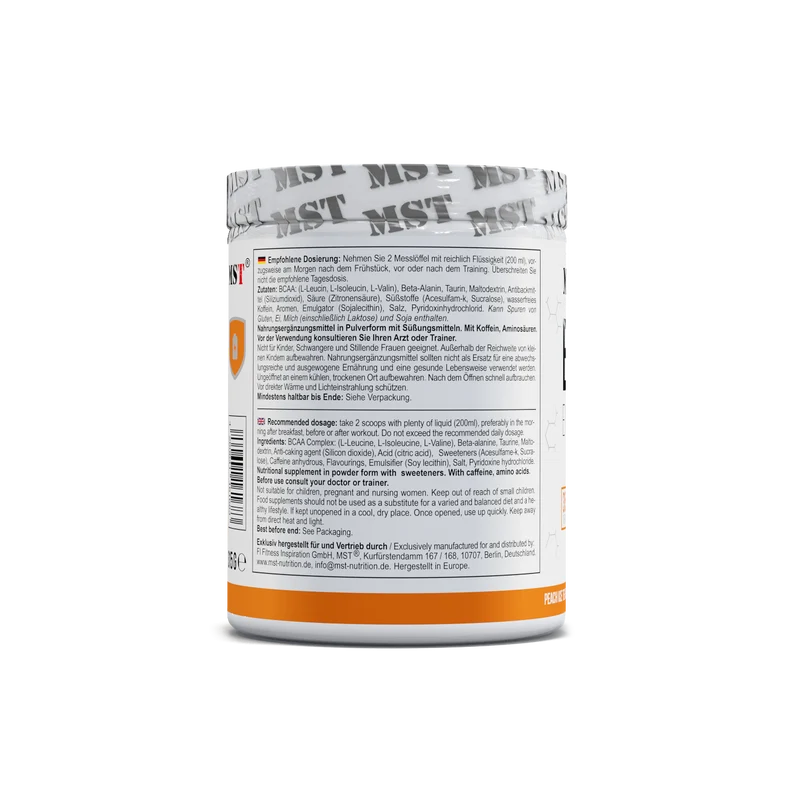 MST BCAA Energy 315 g Peach ice tea