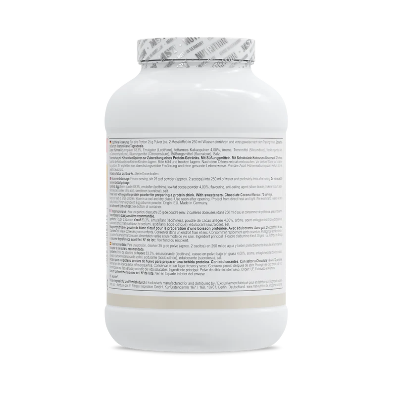 Best Egg Protein 1800 g Chocolate coconut