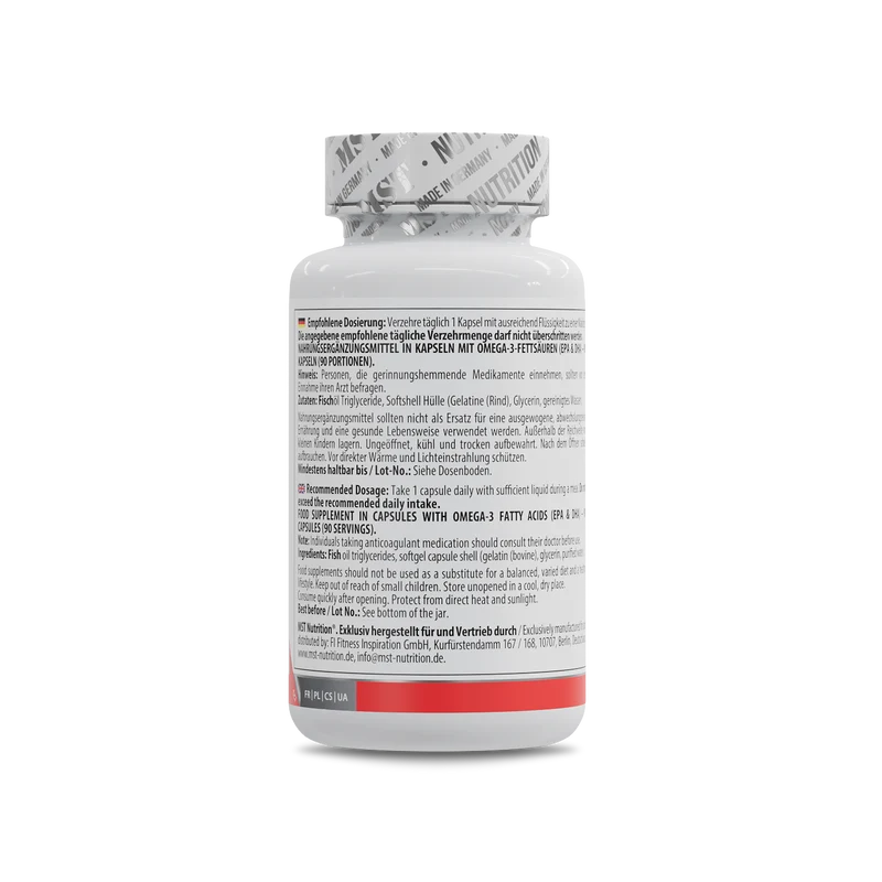 Omega 3 Triglyceride 75% 90 Softgels