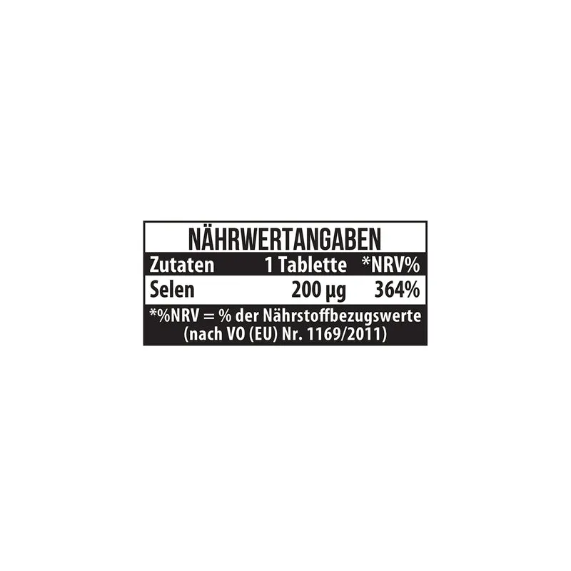 Selen 200 mcg 90 Tabletten