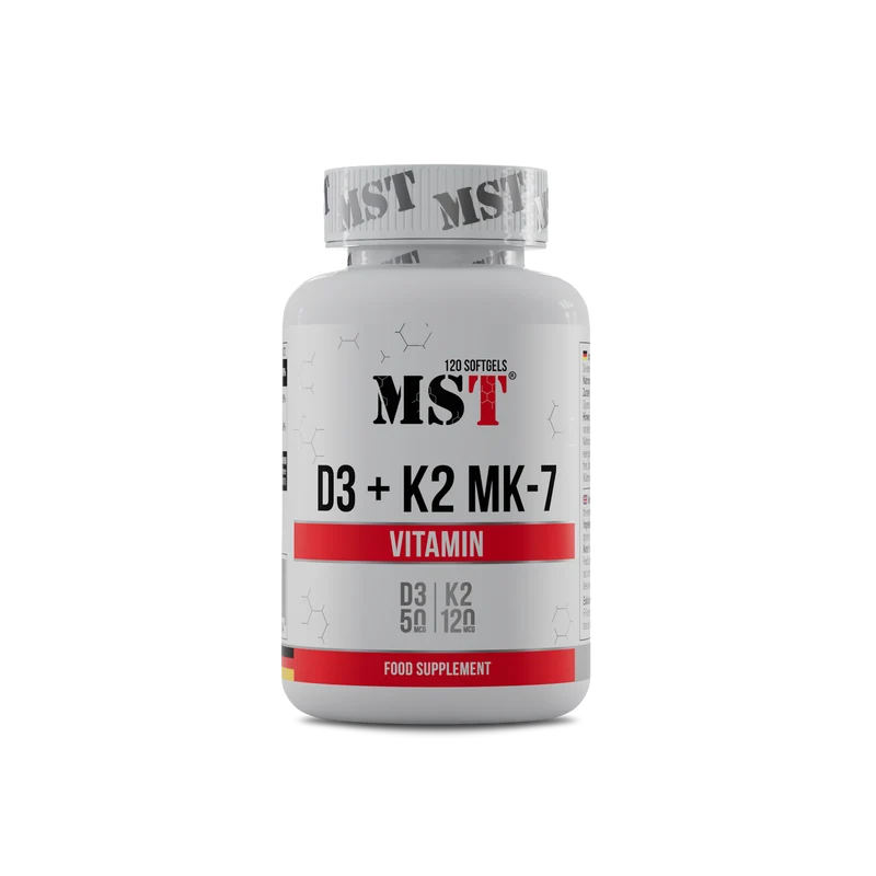 Vitamin D3 + K2 MK7 120 Caps