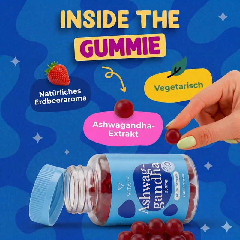 Ashwagandha (60 Gummies)