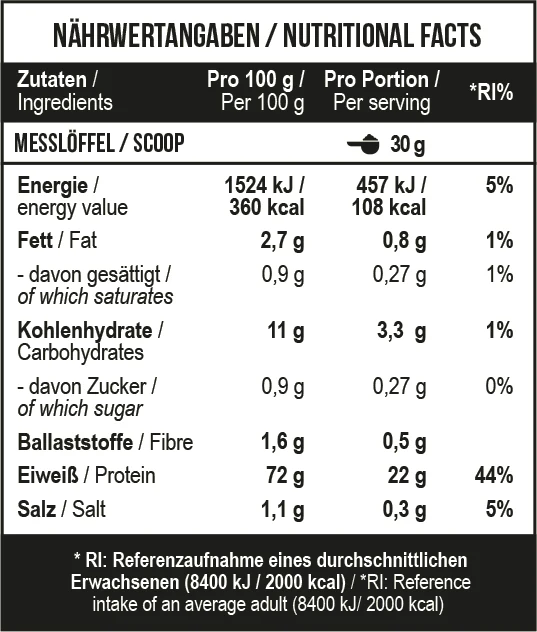 Protein Isolate Vegan 900 g Chocolate