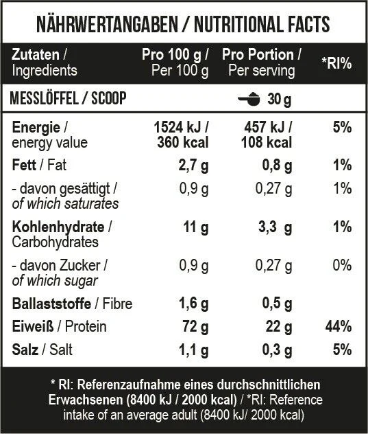 Protein Isolate Vegan 900 g Chocolate