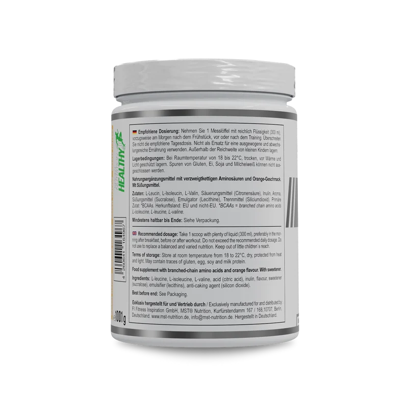 Healthy® BCAA Instant 1001 g Orange