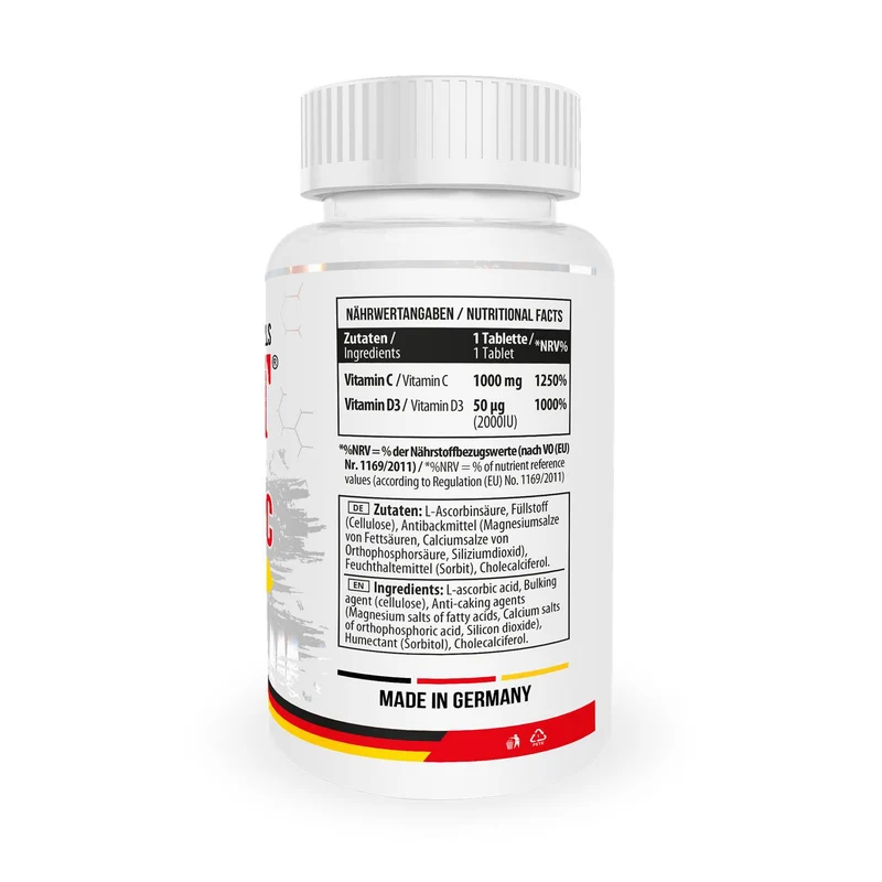 Vitamin C 1000 + D3 100 pills