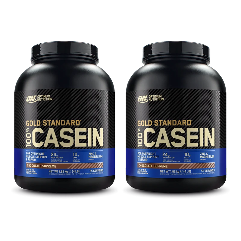 2x 100% Casein Gold Standard (1820g)