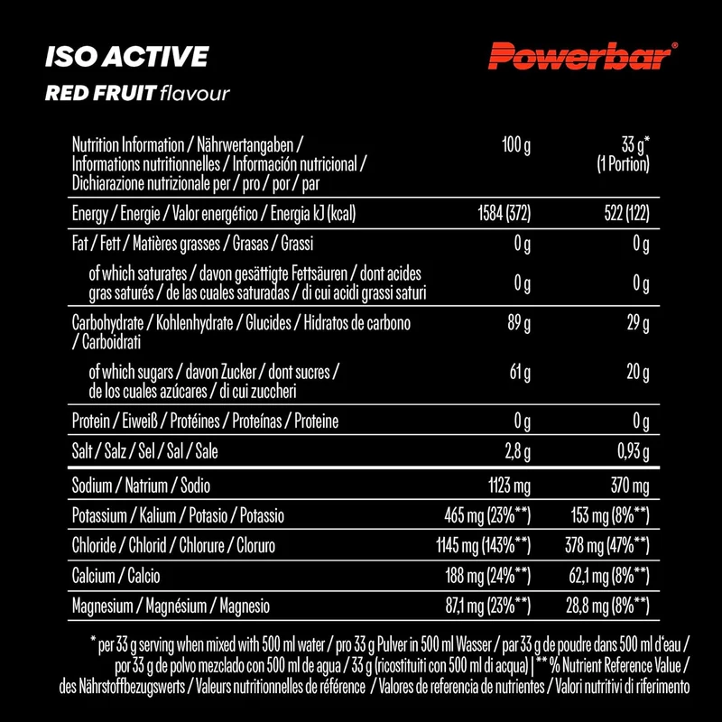 Isoactive - Isotonic Sports Drink (600g)